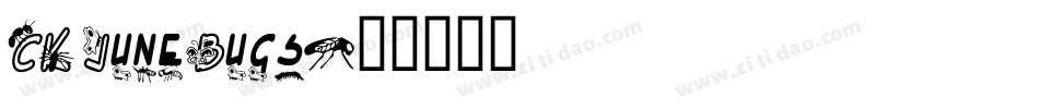 CK June Bugs字体转换